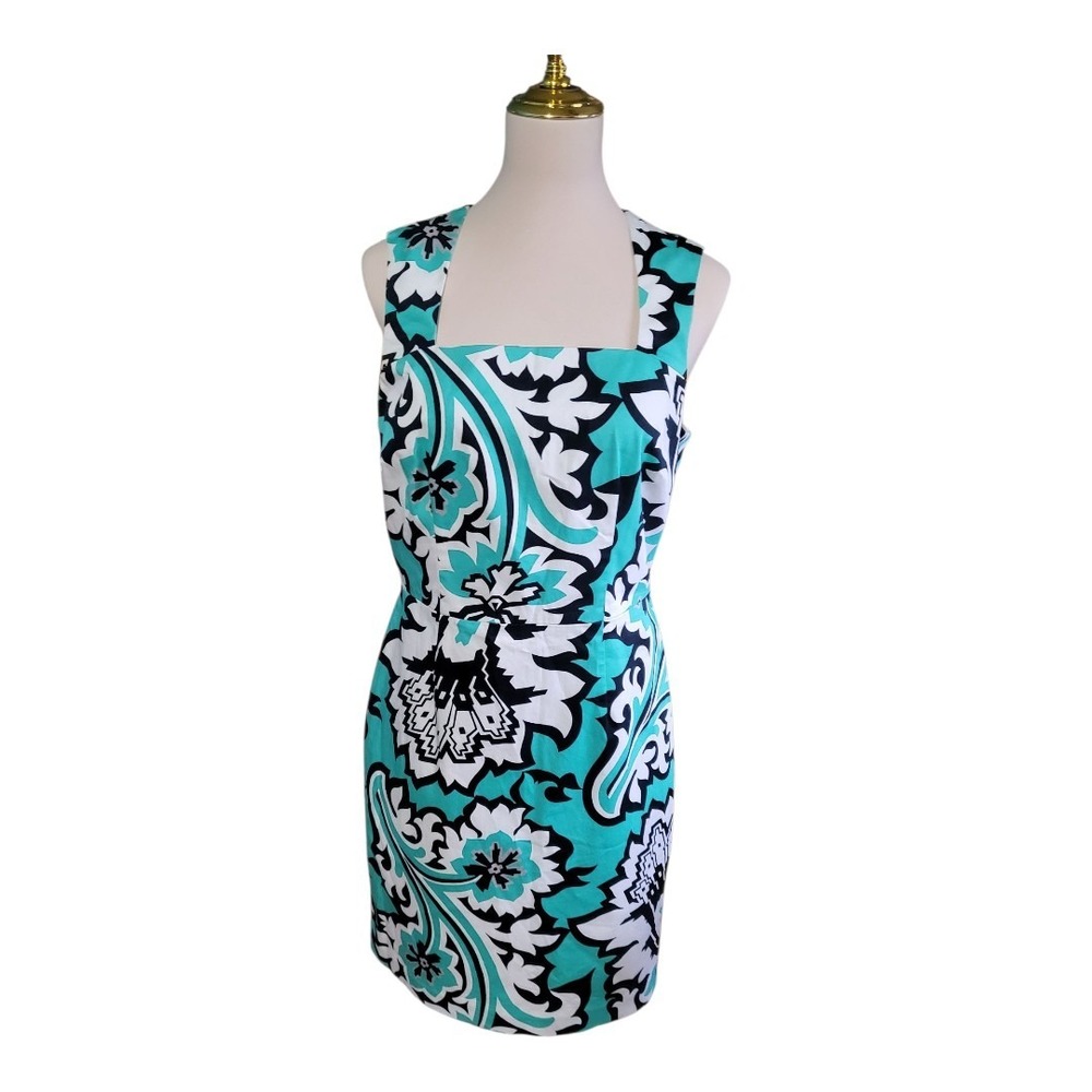 Banana Republic Milly Collection Eden‎ Rock Printed Dress Size 8 New